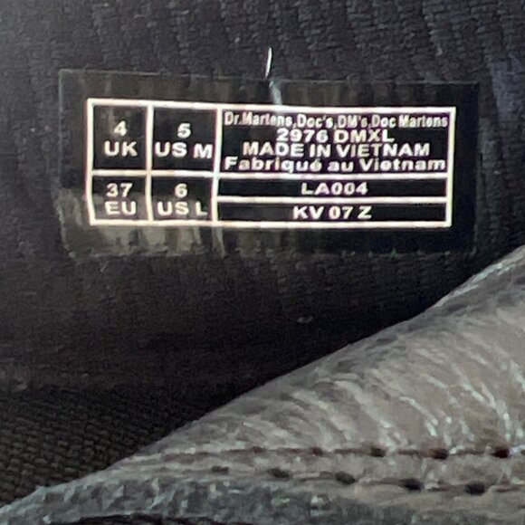 Dr Martens Air Wair Chelsea Boots Black Leather Women Size UK4 US5 - Picture 10 of 11